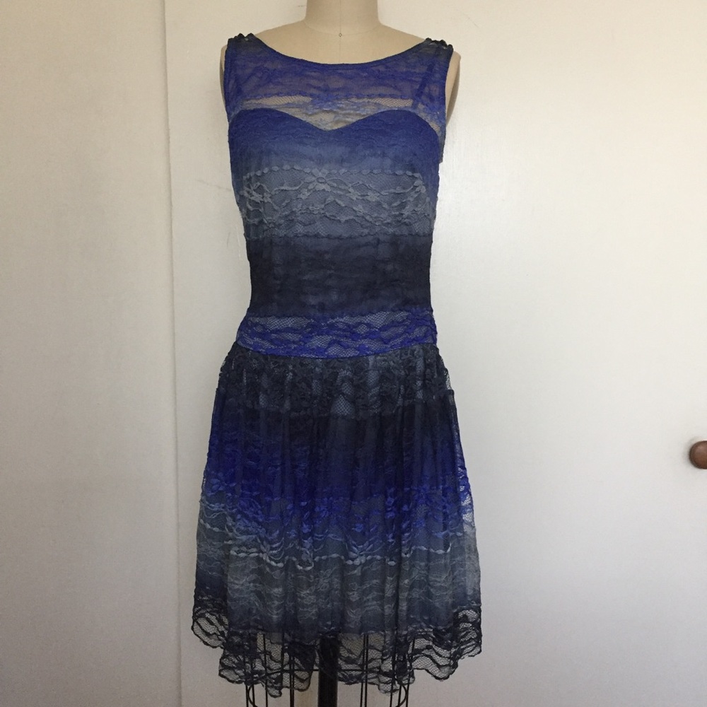 Betsey Johnson Ombré Lace Dress